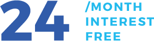 24 month interest free