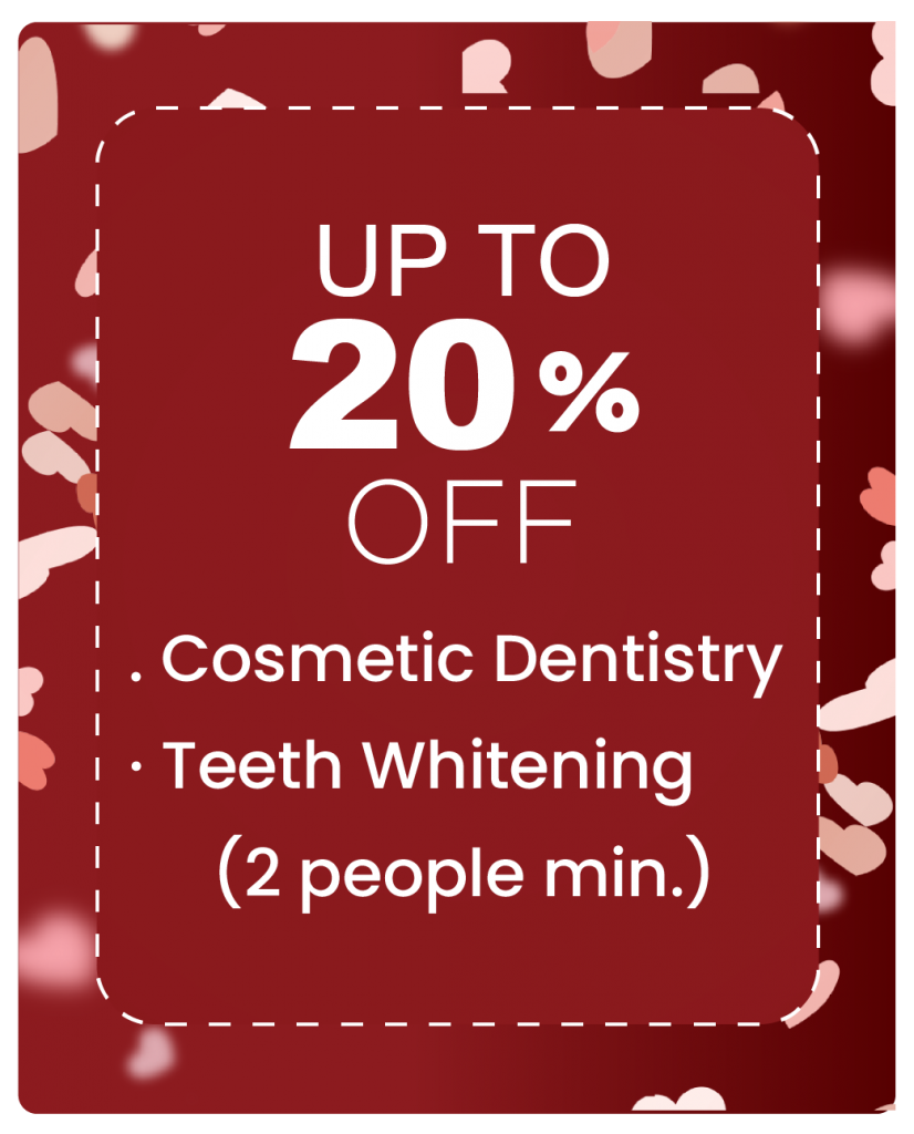20% off cosmetic dentistry