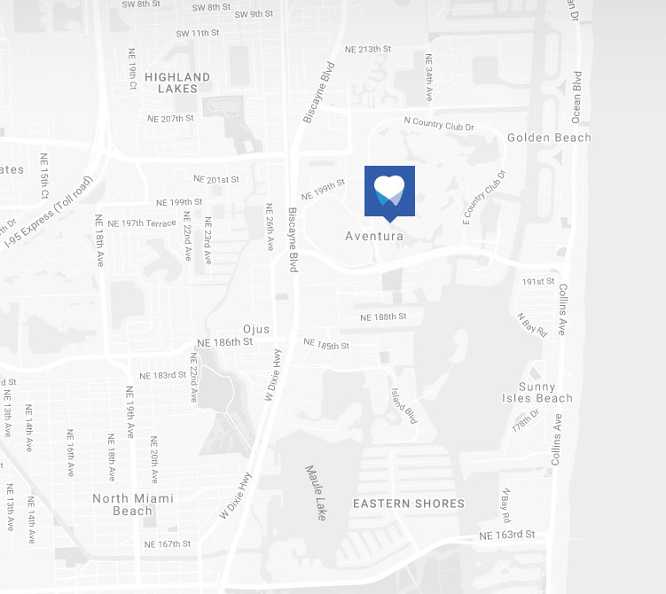 Map of Dental Care Group in Aventura, FL