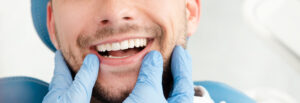 man smiling