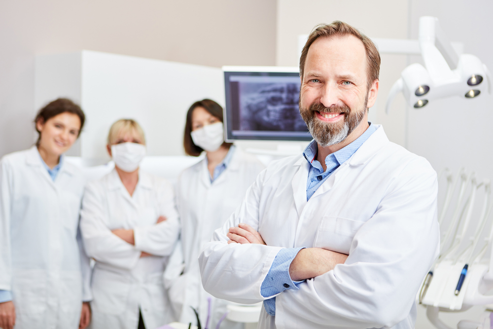 group of dentists