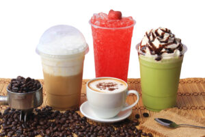iced coffee and other drinks that might harm sensitive teeth